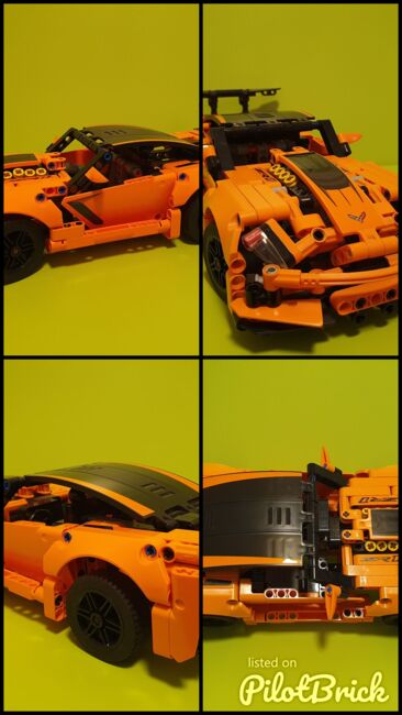 LEGO Technic Chevrolet Corvette ZR1 42093, VB !!!, Lego 42093, Vollesache, Technic, Ebersdorf bei Coburg, Abbildung 6