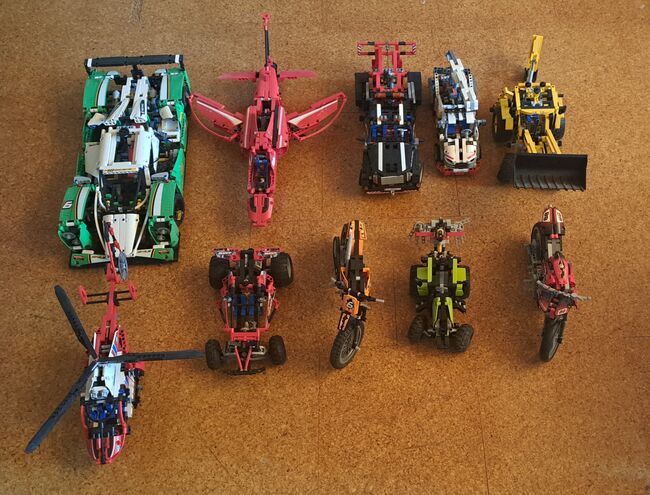 Lego Technic Sammlung, Lego, Benjamin Hesse , Technic, Hockenheim 