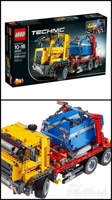 Lego Technic Container Truck, Lego 42024, Rakesh Mithal, Technic, Fourways , Image 3