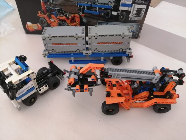 Lego Technic - Container Yard - Retired product., Lego 42062, Adele van Dyk, Technic, Port Elizabeth, Image 2