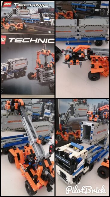 Lego Technic - Container Yard - Retired product., Lego 42062, Adele van Dyk, Technic, Port Elizabeth, Image 10