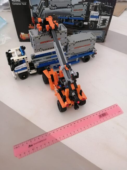 Lego Technic - Container Yard - Retired product., Lego 42062, Adele van Dyk, Technic, Port Elizabeth, Image 7