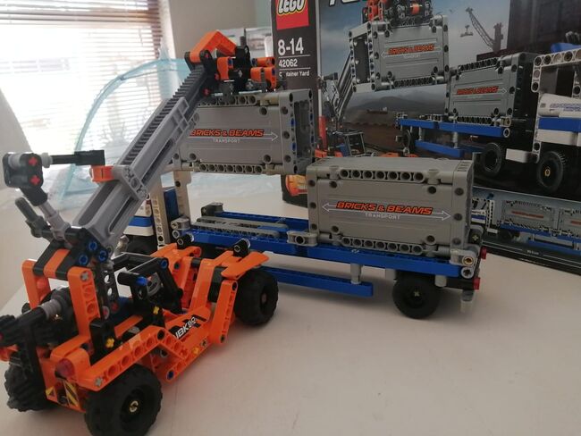 Lego Technic - Container Yard - Retired product., Lego 42062, Adele van Dyk, Technic, Port Elizabeth, Image 8