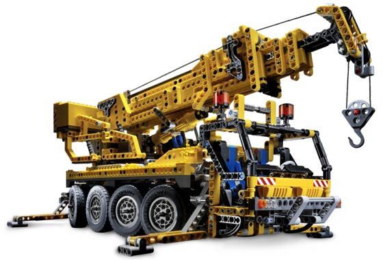 LEGO Technic Kran-LKW, Lego 8421, Manuel Schaller, Technic, Villars-sur-Glâne