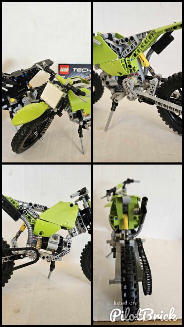 Lego Technic Custom 42007 Off Road Motorbike / Motorcycle!, Lego 42007, Vikki Neighbour, Technic, Northwood, Abbildung 6