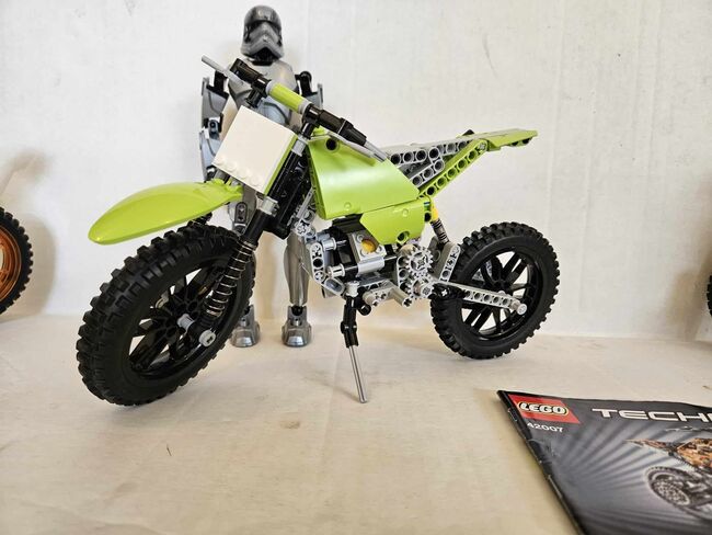 Lego Technic Custom 42007 Off Road Motorbike / Motorcycle!, Lego 42007, Vikki Neighbour, Technic, Northwood, Image 5