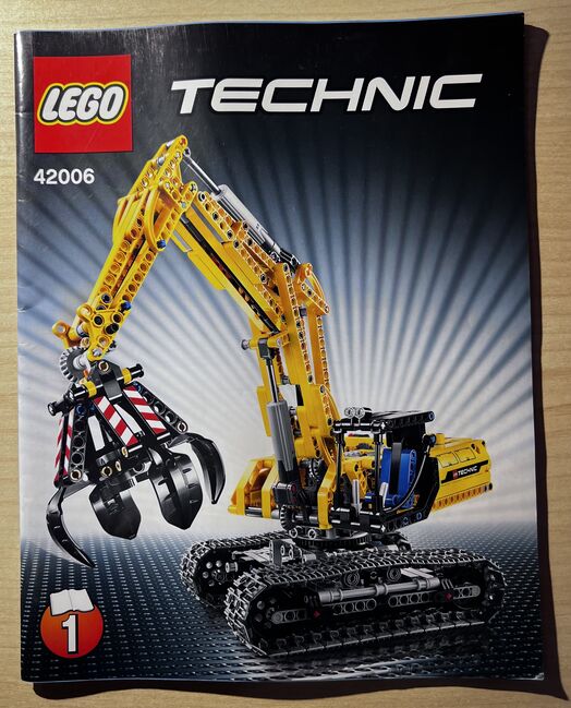 Lego Technic - Excavator, Lego 42006, Benjamin, Technic, Kreuzlingen, Abbildung 2