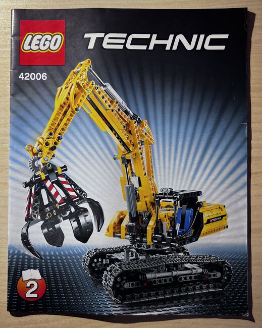 Lego Technic - Excavator, Lego 42006, Benjamin, Technic, Kreuzlingen, Abbildung 3