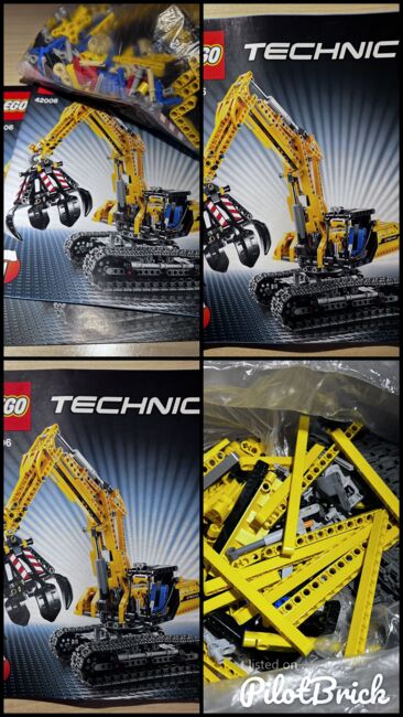 Lego Technic - Excavator, Lego 42006, Benjamin, Technic, Kreuzlingen, Image 5