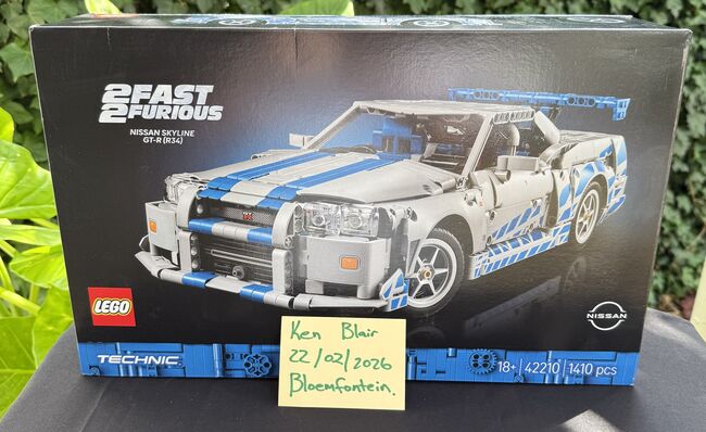 LEGO Technic Fast & Furious Nissan Skyline GT-R (R34) 42210 – Sealed New, Lego 42210, The Kollective, Technic, Bloemfontein