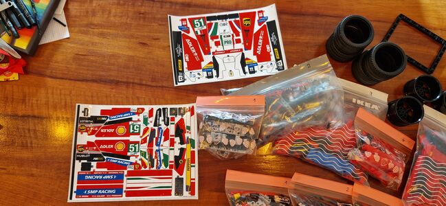 LEGO® Technic™ Ferrari 488 GTE “AF Corse #51”, Lego 42125, Marco Studer, Technic, Winterthur, Abbildung 2