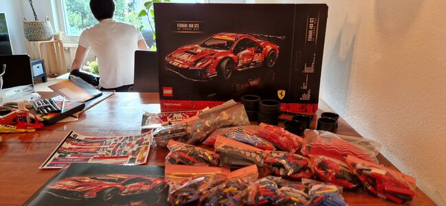 LEGO® Technic™ Ferrari 488 GTE “AF Corse #51”, Lego 42125, Marco Studer, Technic, Winterthur, Abbildung 4