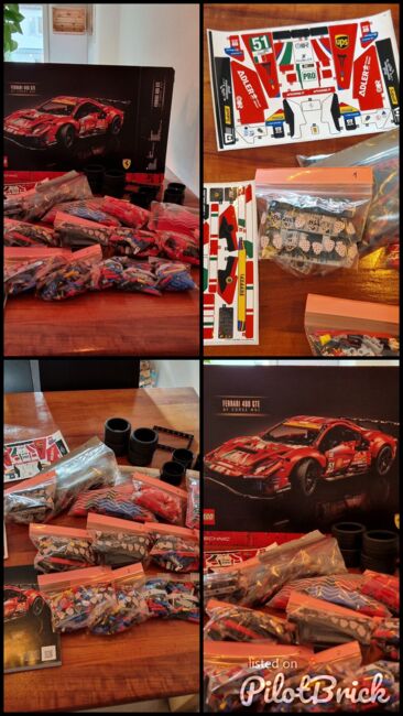 LEGO® Technic™ Ferrari 488 GTE “AF Corse #51”, Lego 42125, Marco Studer, Technic, Winterthur, Image 7