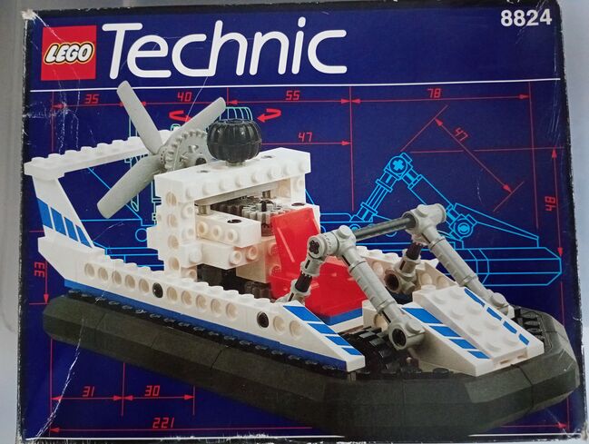 Lego Technic Hovercraft, Lego 8824, Sailes, Technic, Herisau