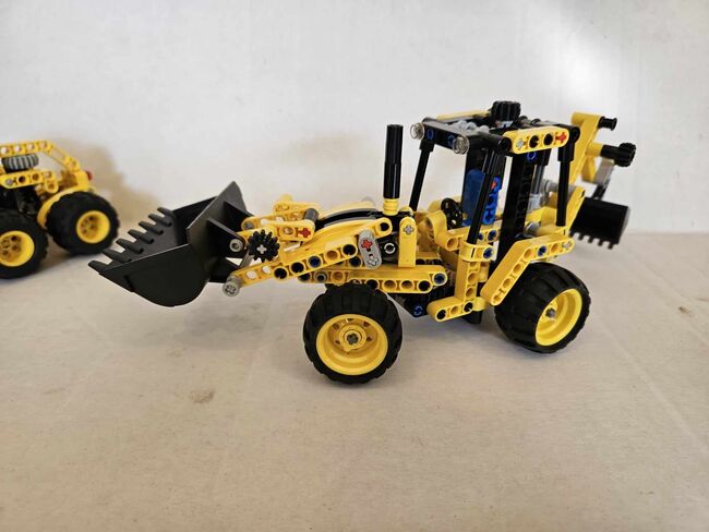 Lego technic JCB and Earth Grader!, Lego, Vikki Neighbour, Technic, Northwood, Image 2