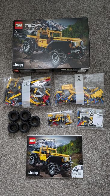 Lego Technic Jeep Wrangler, Lego 42122, Ryan , Technic, Winsford