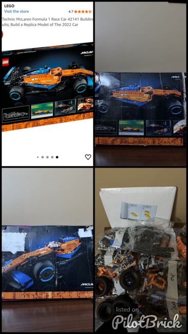 LEGO Technic McLaren Formula 1 Race Car 42141 Building Kit, Lego 42141, Nikhitha , Technic, Bangalore, Image 6
