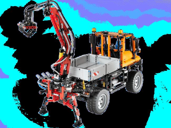 LEGO - Technic- Mercedes-Benz Unimog U 400 - 8110, Lego 8110, Black Frog, Technic, Port Elizabeth, Abbildung 9