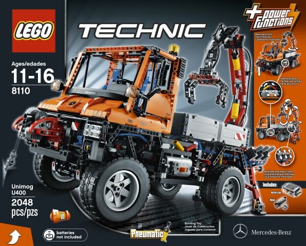 LEGO - Technic- Mercedes-Benz Unimog U 400 - 8110, Lego 8110, Black Frog, Technic, Port Elizabeth, Abbildung 13