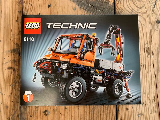 ᐅ New/NIB Set ⇒ Lego 8110 - Technic- Mercedes-Benz Unimog U from Black Frog |