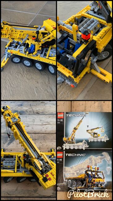 LEGO - Technic - Mobile Crane - 8421, Lego 8421, Black Frog, Technic, Port Elizabeth, Abbildung 13