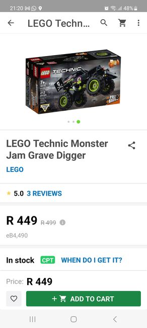 Lego Technic Monster Grave Digger, Lego 42118, Adele van Dyk, Technic, Port Elizabeth, Abbildung 8