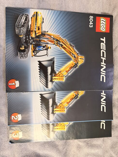 Lego Technik - Motorisierter Raupenbagger, Lego 8043, Julia Kößer, Technic, Image 5