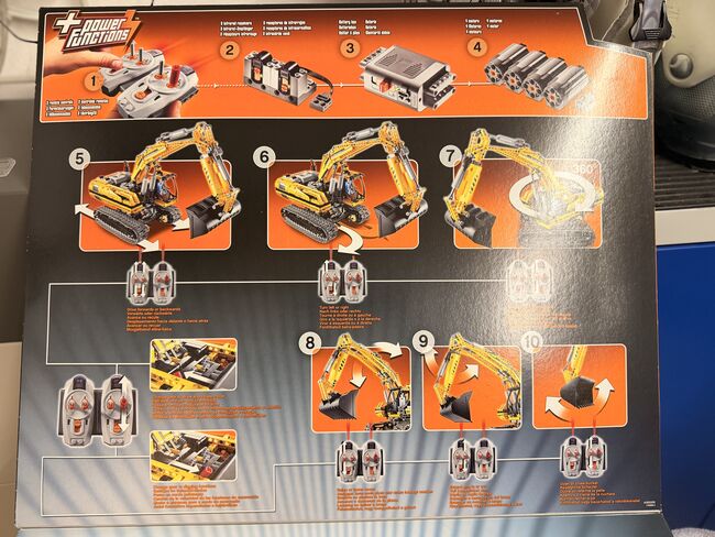 Lego Technik - Motorisierter Raupenbagger, Lego 8043, Julia Kößer, Technic, Image 3