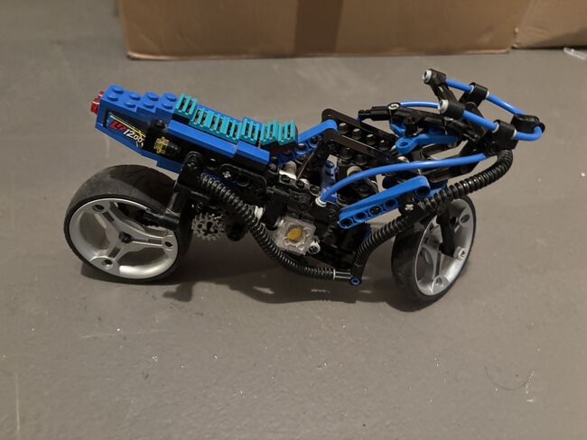Lego Technic Motorrad, Lego 8430, Anna, Technic, Wiesbaden , Abbildung 3