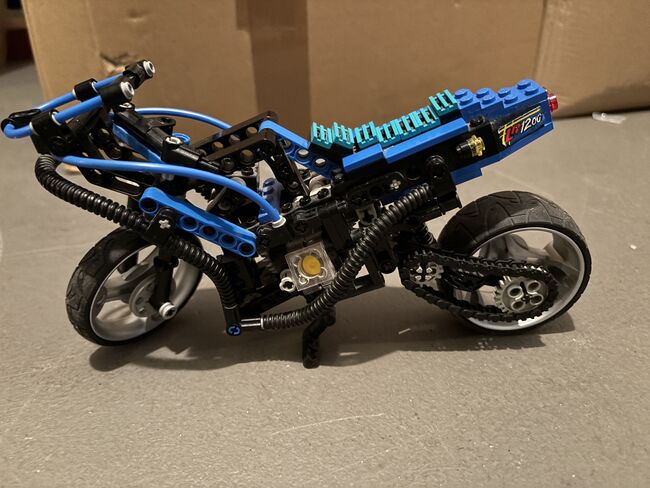 Lego Technic Motorrad, Lego 8430, Anna, Technic, Wiesbaden , Abbildung 2