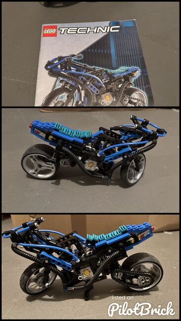 Lego Technic Motorrad, Lego 8430, Anna, Technic, Wiesbaden , Abbildung 4