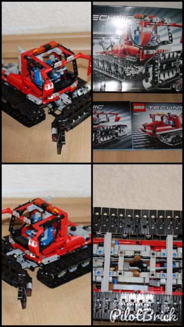 Lego Technic Pistenraupe 8263 OVP, Bauanleitung, Vitirnenmodell, Lego 8263, Marko , Technic, Dessau-Rosslau, Abbildung 9