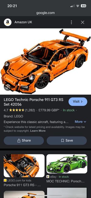 LEGO Technic Porsche 911 GT3 RS, Lego 42056, Rannoch, Technic, Hamilton , Abbildung 4