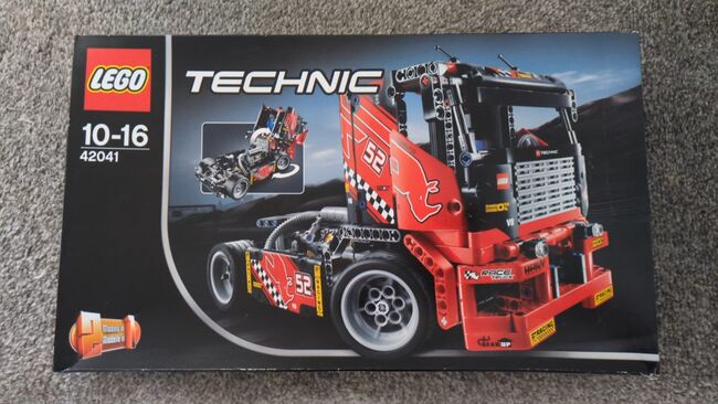 Lego Technic Race Truck, Lego 42041, Ryan , Technic, Winsford, Image 7