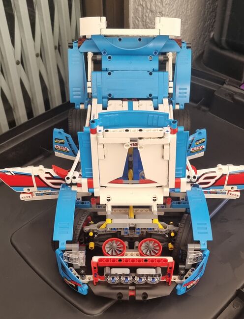 LEGO TECHNIC RALLY CAR 2 IN 1 RACE CAR-TO-BUGGY MODEL, CONSTRUCTION SET, RACING VEHICLES COLLE, Lego 42077, Alicia Wessels, Technic, Brackenhurst, Abbildung 6