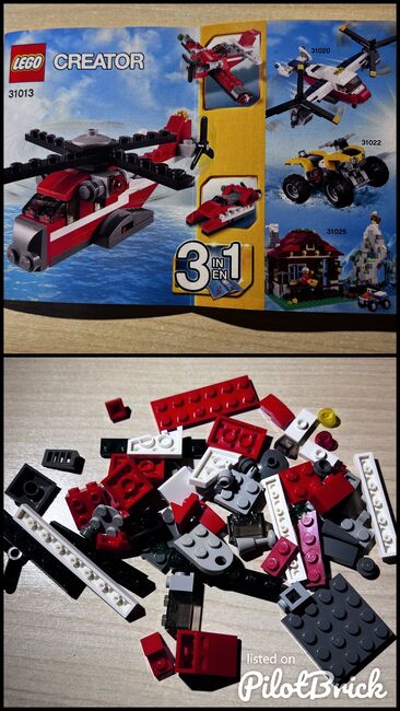 Lego Technic - Red Thunder, Lego 31013, Benjamin, Creator, Kreuzlingen, Abbildung 3