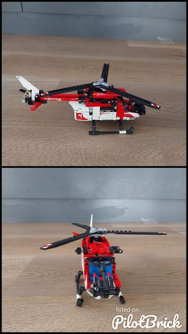 LEGO Technic Rescue Helicopter., Lego 42092, Charnay, Technic, Hermanus , Abbildung 3