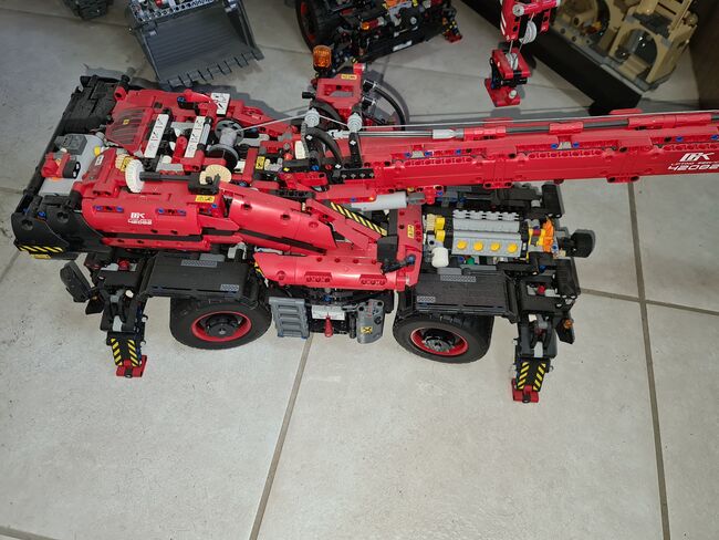 Lego technic rough terrain cran, Lego 42082, Marius Lubbe, Technic, Kempton Park