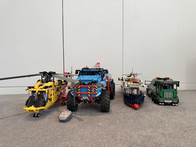 Lego Technic Sammlung 9396, 42008, 42064, 42070, Lego 9396, 42008, 42064, 42070, Maximilian Scheiber, Technic, Wil