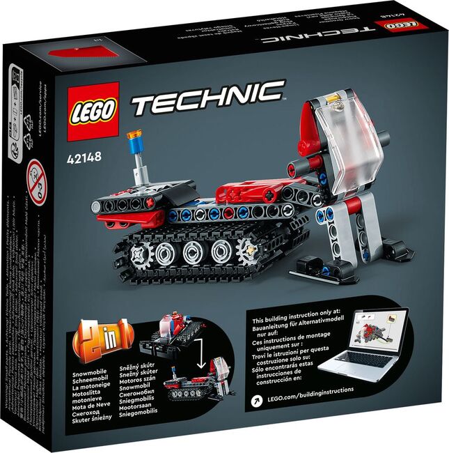 LEGO Technic Snow Groomer, Lego 42148, The Brickology, Technic, Singapore, Image 2