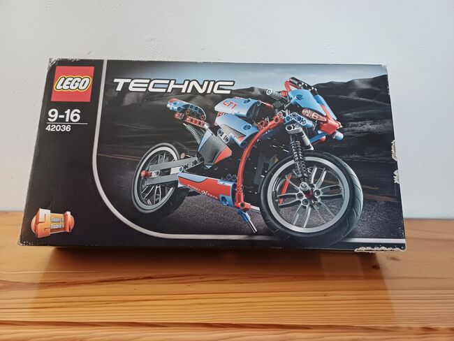 LEGO Technic Street Motorcycle, Lego 42036, Werner , Technic, Barrydale , Abbildung 2