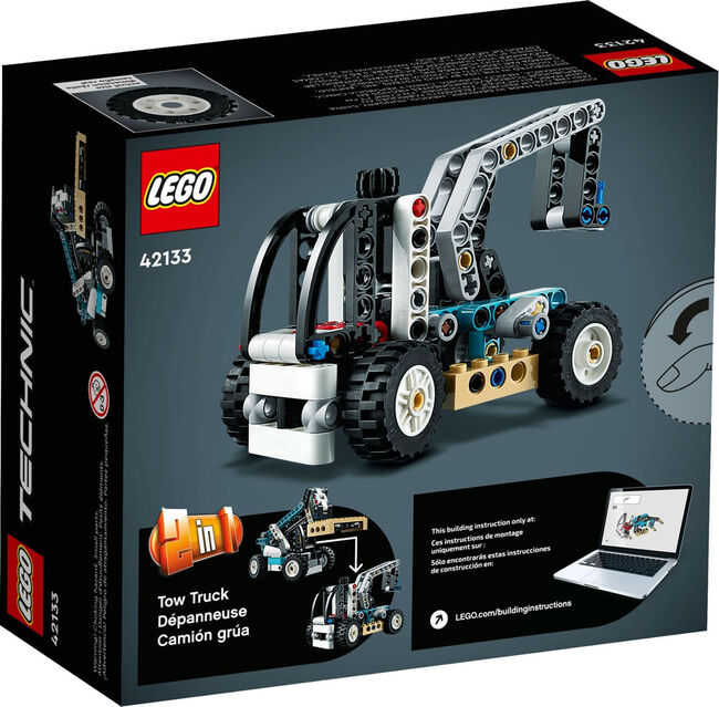 LEGO Technic Telehandler, Lego 42133, The Brickology, Technic, Singapore, Abbildung 2