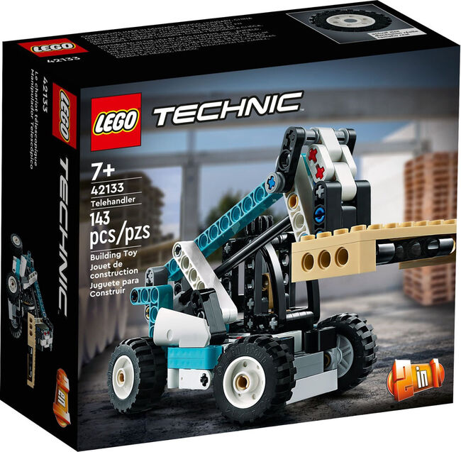 LEGO Technic Telehandler, Lego 42133, The Brickology, Technic, Singapore