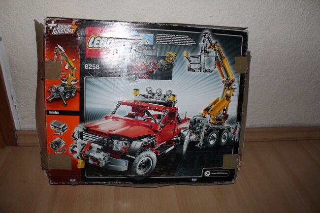 Lego Technic Truck mit Power- Schwenkkran 8258 Vitrinenmodell, OVP, BA, Licht, Lego 8258, Marko , Technic, Dessau-Rosslau, Abbildung 3