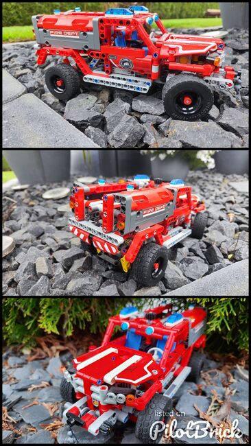 Lego Technik Feuerwehr, Lego 42077, Tim, Technic, Süptitz, Abbildung 4