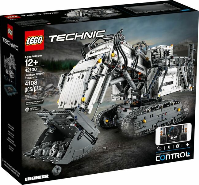 Lego Technik Liebherr Bagger R9800, Lego 42100, Jan, Technic, Lenne