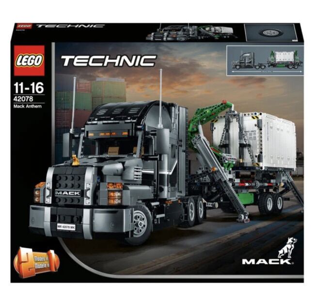 Lego Technik Mack, Lego 42078, Max, Technic, Kalefeld 