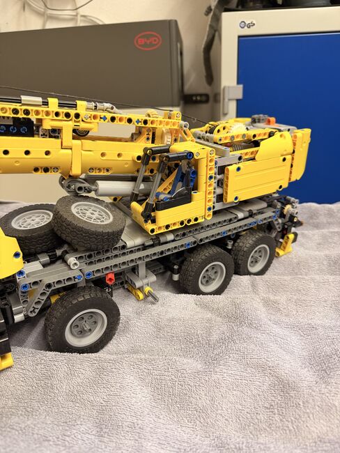 Lego Technik- mobiler Schwerlastkran, Lego 42009, Julia Kößer, Technic, Abbildung 7