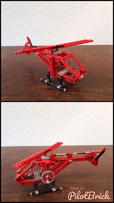Lego Technik roter Helikopter, Lego, privat, Technic, München, Abbildung 3