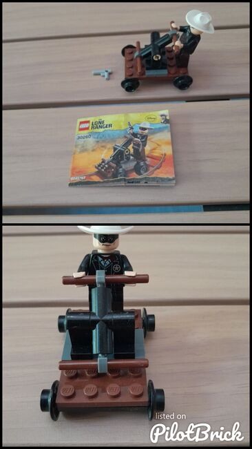 LEGO The Lone Ranger Lone Ranger's Pump Car, Lego 30260, Kieran Stevens, The Lone Ranger, Scaynes Hill, Abbildung 3